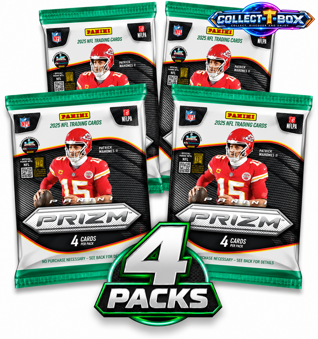 2025 Panini Prizm Football 4 Cards Pack (x 4)