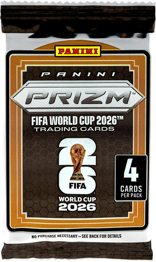 2026 Panini Prizm Fifa World Cup 26 Soccer 4 Cards Pack