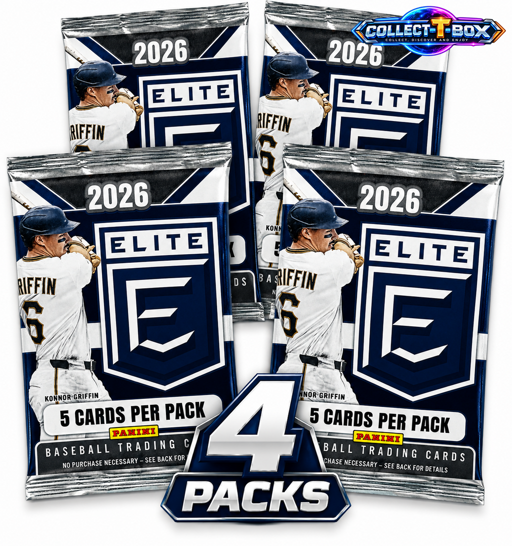 2026 Panini Donruss Elite Baseball 5 Cards Hobby Pack (x 4)