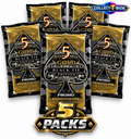 2026 Wild Card Card Draw Gold Black Tie Edition Pack (x 5)