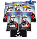 2026 Topps Chrome Marvel 4ct Pack (x 5)