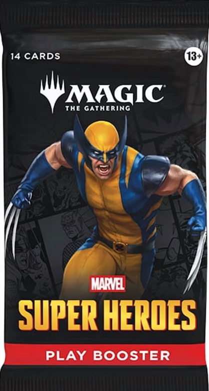 Magic Marvel Super Heroes Play Booster 14 Cards Pack (x 5)