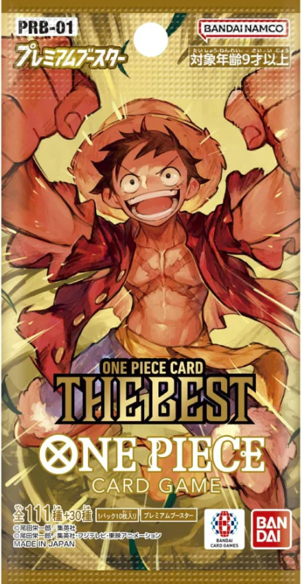 One Piece (JPN) PRB-01 The Best Pack (x3)