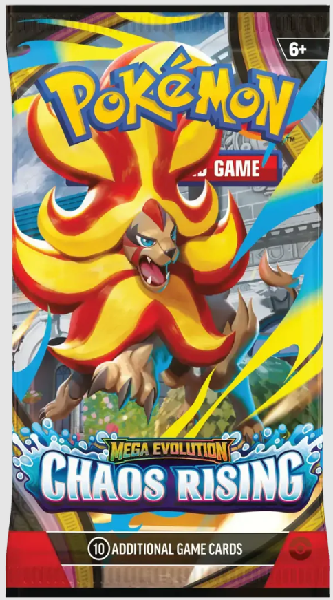 Pokemon Chaos Rising 10 Cards Pack (x 4)