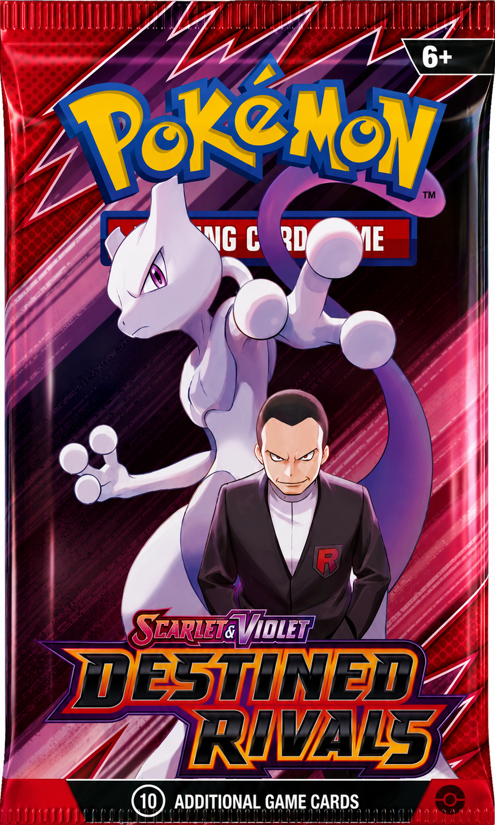 Pokemon Destined Rivals 10 Cards Pack (x 3)