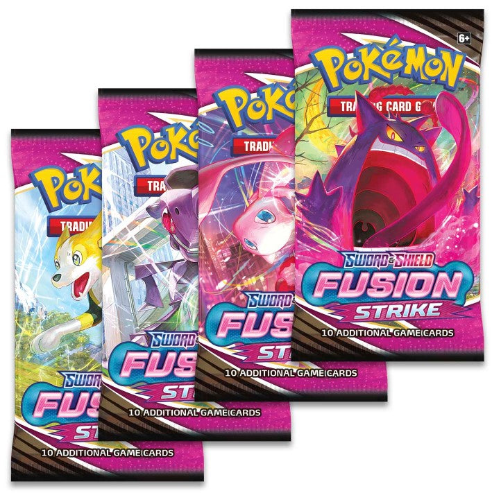 Pokemon Fusion Strike 10 Cards Pack (x 3)