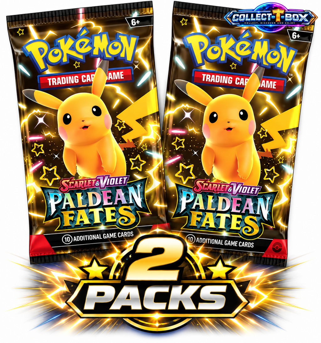 Pokemon Paldean Fates 10 Cards Pack (x 2)