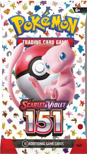 Pokemon Scarlet & Violet 151 10 Cards Pack (x 2)