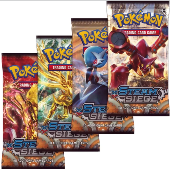 Pokemon Steam Siege 10 Cards Pack (x 2)