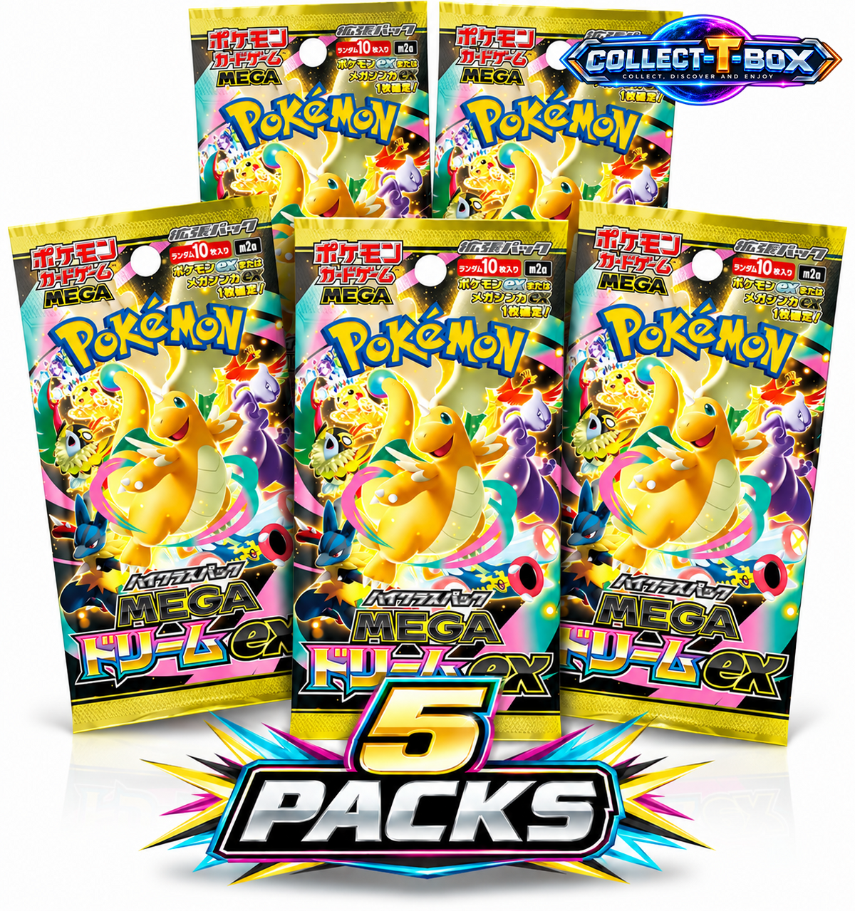 Pokemon (JPN) Mega Dream EX Pack (x 5)