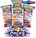 Pokemon Prismatic Evolutions 10 Cards Pack (x 4)