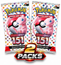 Pokemon Scarlet & Violet 151 10 Cards Pack (x 2)